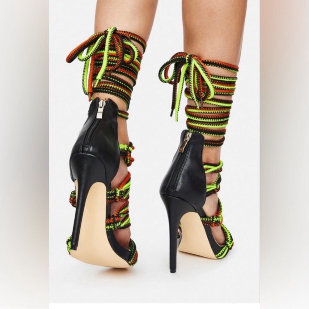 Azalea wang wrap heels - Picture 2 of 5